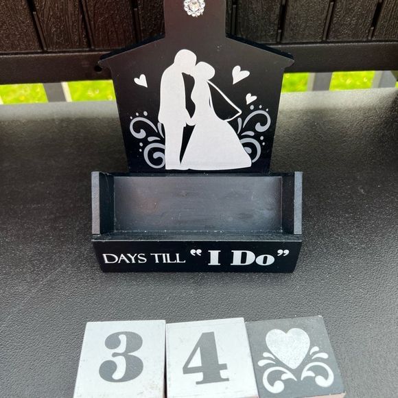 Wedding Countdown Blocks - Picture 2 of 5